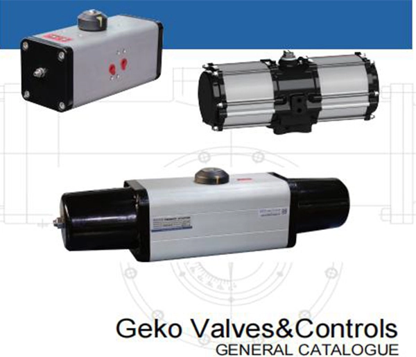 O que é um atuador pneumático de duplo garfo escocês e para que serve?