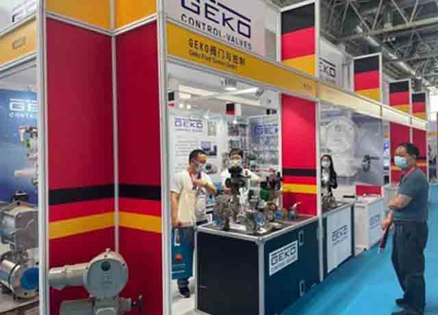 GEKO CONTROL-VALVES participou da Cippe 2021 em Pequim