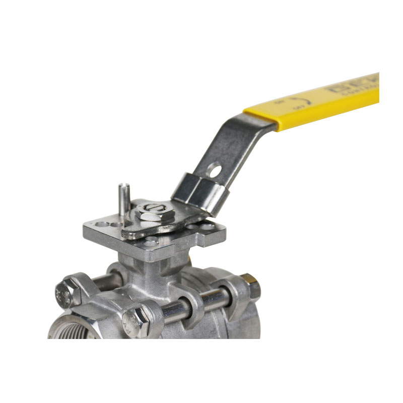 3-Piece Stainless Steel Manual Ball Valve