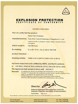 Positioner NEPSI-Cert