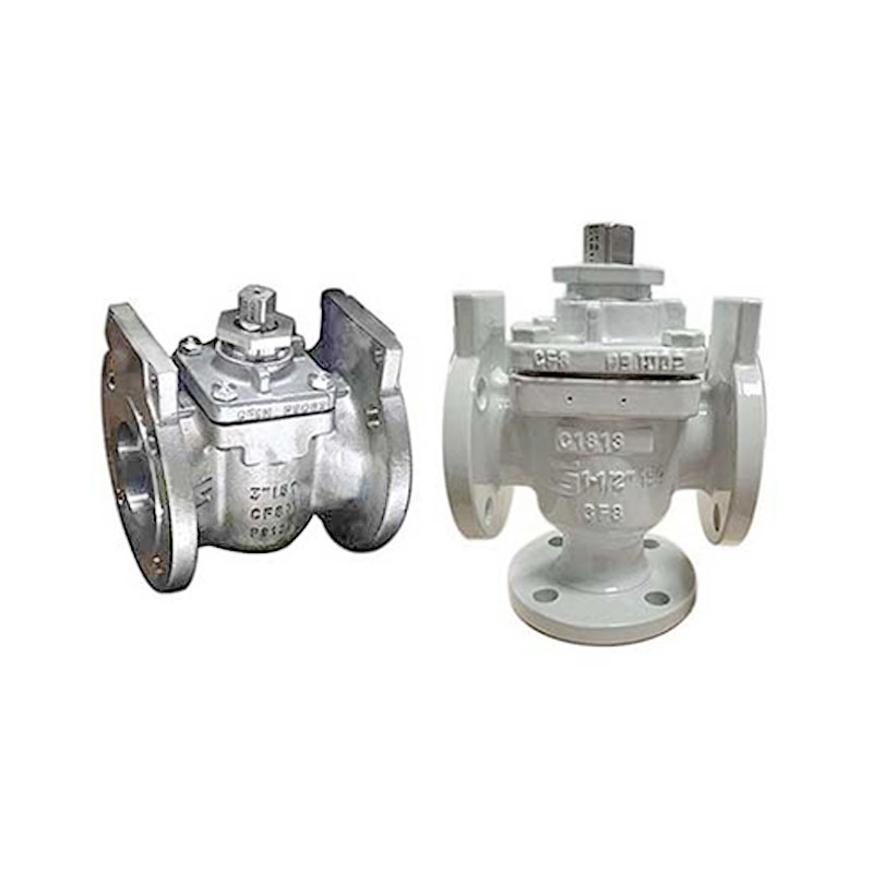 Cage-Type Plug Valve with PTFE Sleeve