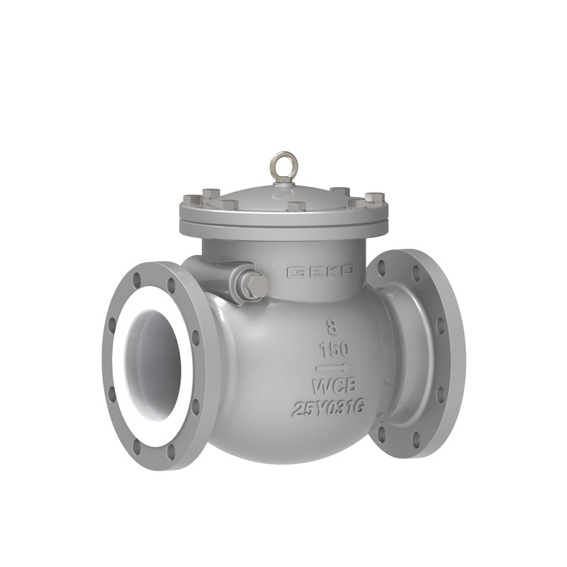 GEKO Rubber Lined Ball Check Valve -ABS / EPDM Corrosive