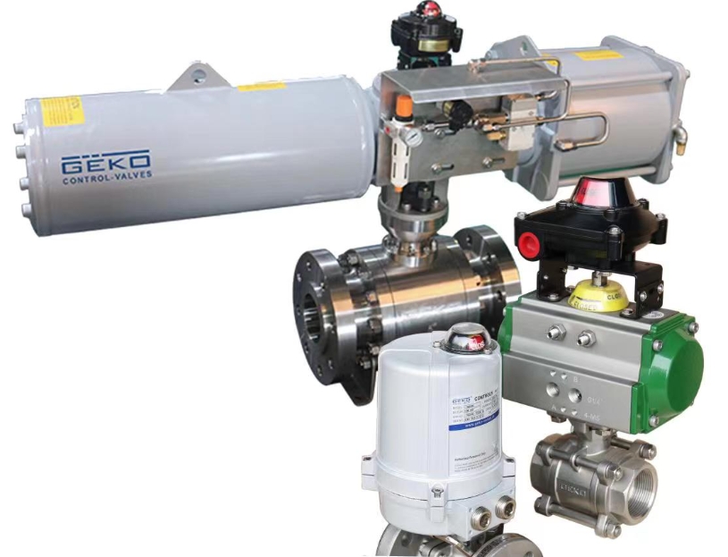 Pneumatic Actuated Ball Valve