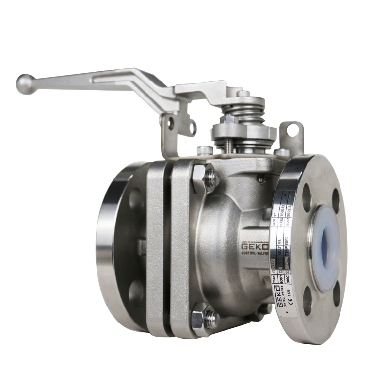 PTFE seat ball valve